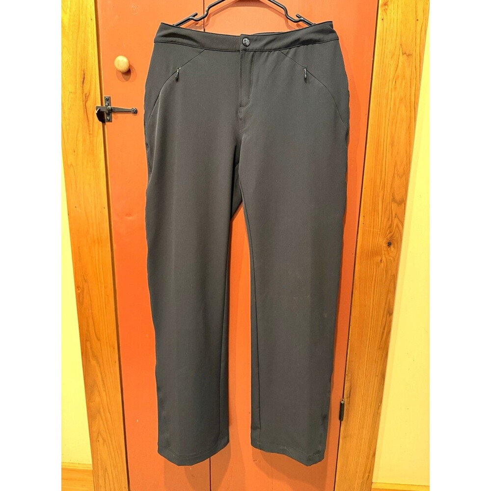 L.L.Bean Women’s 12T trail pants water repellent side zips adjustable waist
